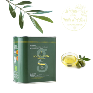 Huile d'Olive Extra Vierge Biologique AOP Messara 'Golden Creta' Savouidakis - 500ml