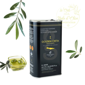 Huile d’Olive Extra Vierge AOP Messara 'Golden Creta' Savouidakis – 1L