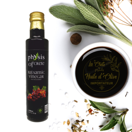 Vinaigre Balsamique Dorica 'Physis of Crete' 250ml – L'Élixir de Luxe Méditerranéen